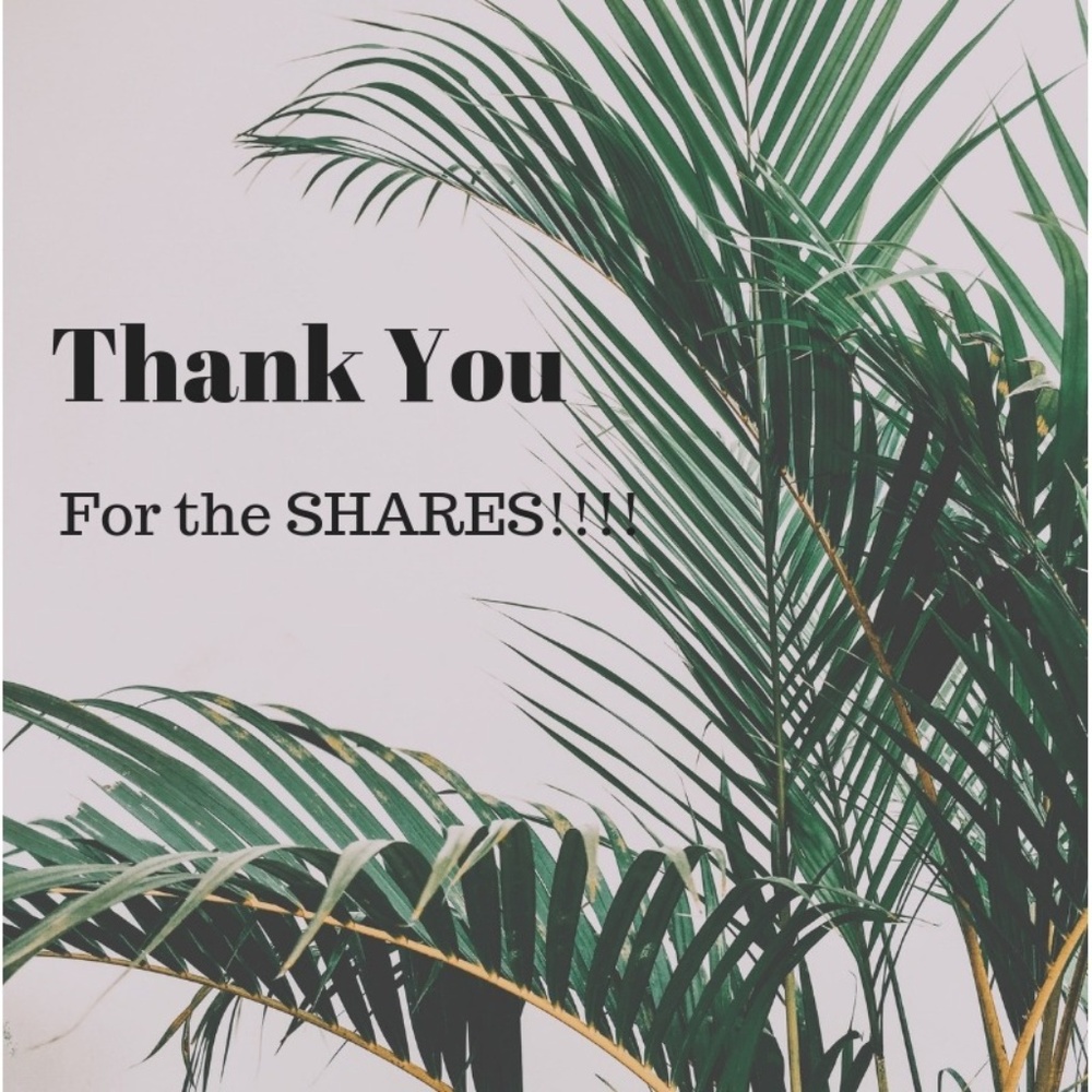 Thank You for Your SHARES!!